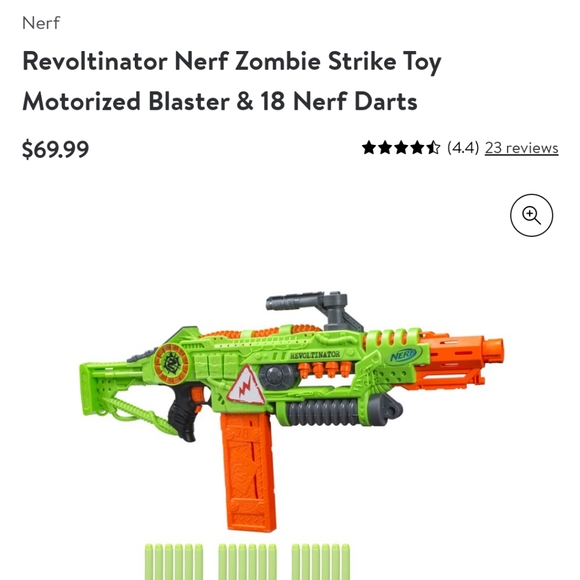 Nerf Zombie Strike Revoltinator – Blaster Barn